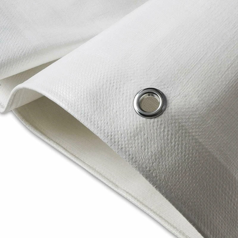 

Poly Tarp Waterproof Tarpaulin Canopies Tent Reinforced Boat Car Cover Garden Supplies Shade Sails