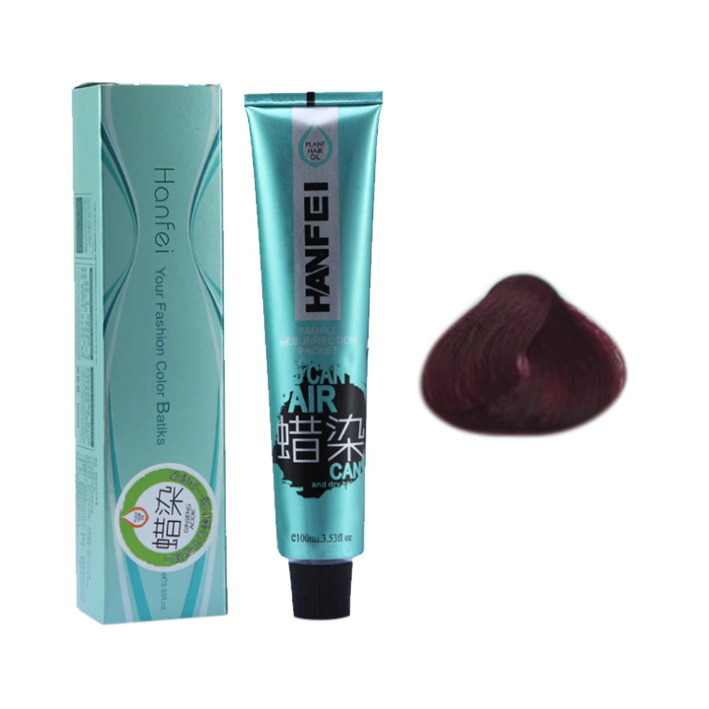 12 цветов крем краска для волос профессиональный шампунь лечения Перманентная