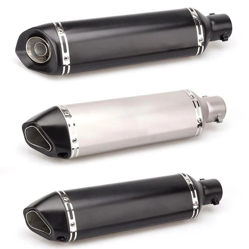 51 мм Впускной Универсальный выхлопной глушитель мотоцикла модифицированный для
