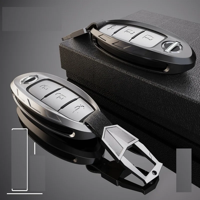 Чехол для автомобильного ключа из цинкового сплава чехол Nissan Qashqai Skyline Alissa Tide Da