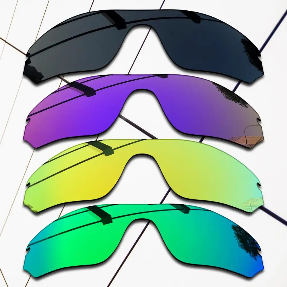Поляризованные Сменные линзы E.O.S 4 шт. черные зеленые фиолетовые золотистые 24K для