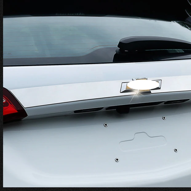 For Chevrolet Equinox 2018-2021 stainless steel Rear Trunk Lid Cover Trim strip 2pcs car styling | Автомобили и мотоциклы