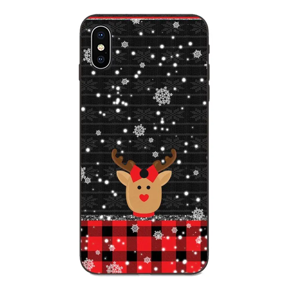 С Новым Годом Счастливого Рождества Снежная елка для Huawei nova 2 2S 3i 4 4e 5i Y3 Y5 II Y6 Y7 Y9 Lite