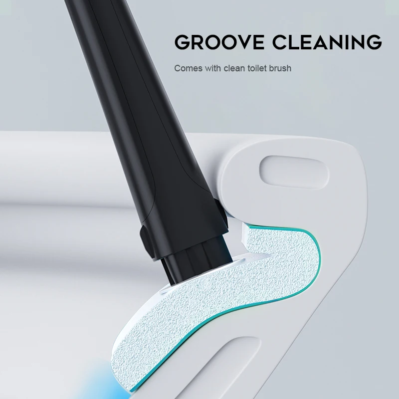 

Одноразовая Щетка Для Чистки унитаза, очиститель с длинной ручкой, щетка для чистки без мертвых углов, сменная щетка, головка для ванной ком...