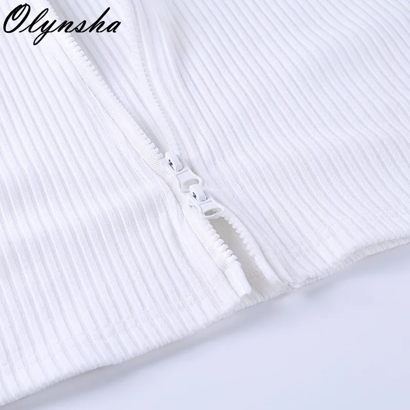 

Sexy Double Zipper Bodycon Dresses Short Sleeve Mini Dress Women Summer Dress Streetwear Black Solid Ribbed Cotton Femme