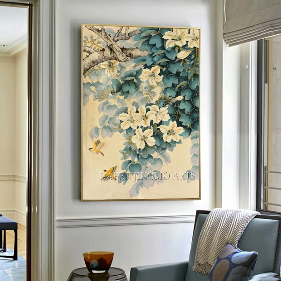 Без рамки HD печать мультфильм китайский стиль холст картины настенные