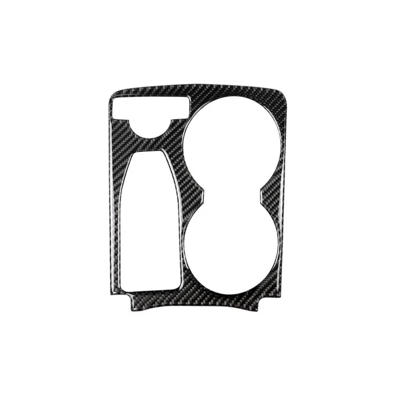 

Fit For Mercedes-Benz GLK2008-2015 armrest box left hand water cup panel carbon fiber car interior decoration modification