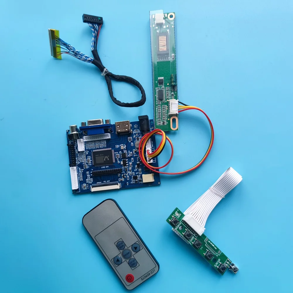 

Комплект для CLAA141XC01 1024x768 20pin AV платы контроллера, экран, HDMI удаленный VGA 2AV DIY LVDS ЖК-монитор, панель драйвера