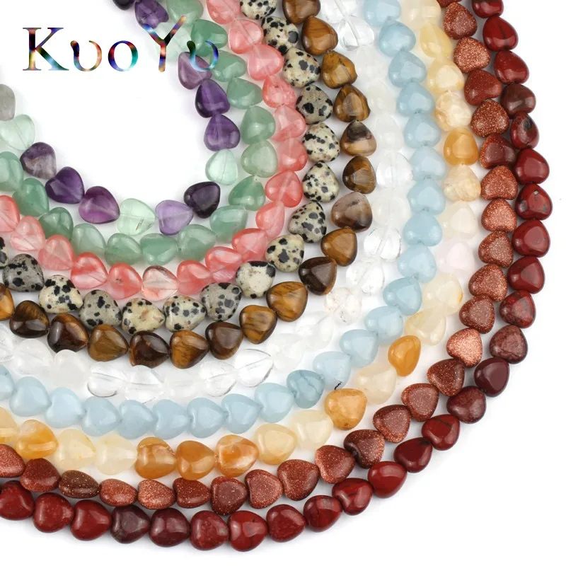 10x10 мм кварцевые нефритовые кристаллы в форме сердца тигровый глаз каменные