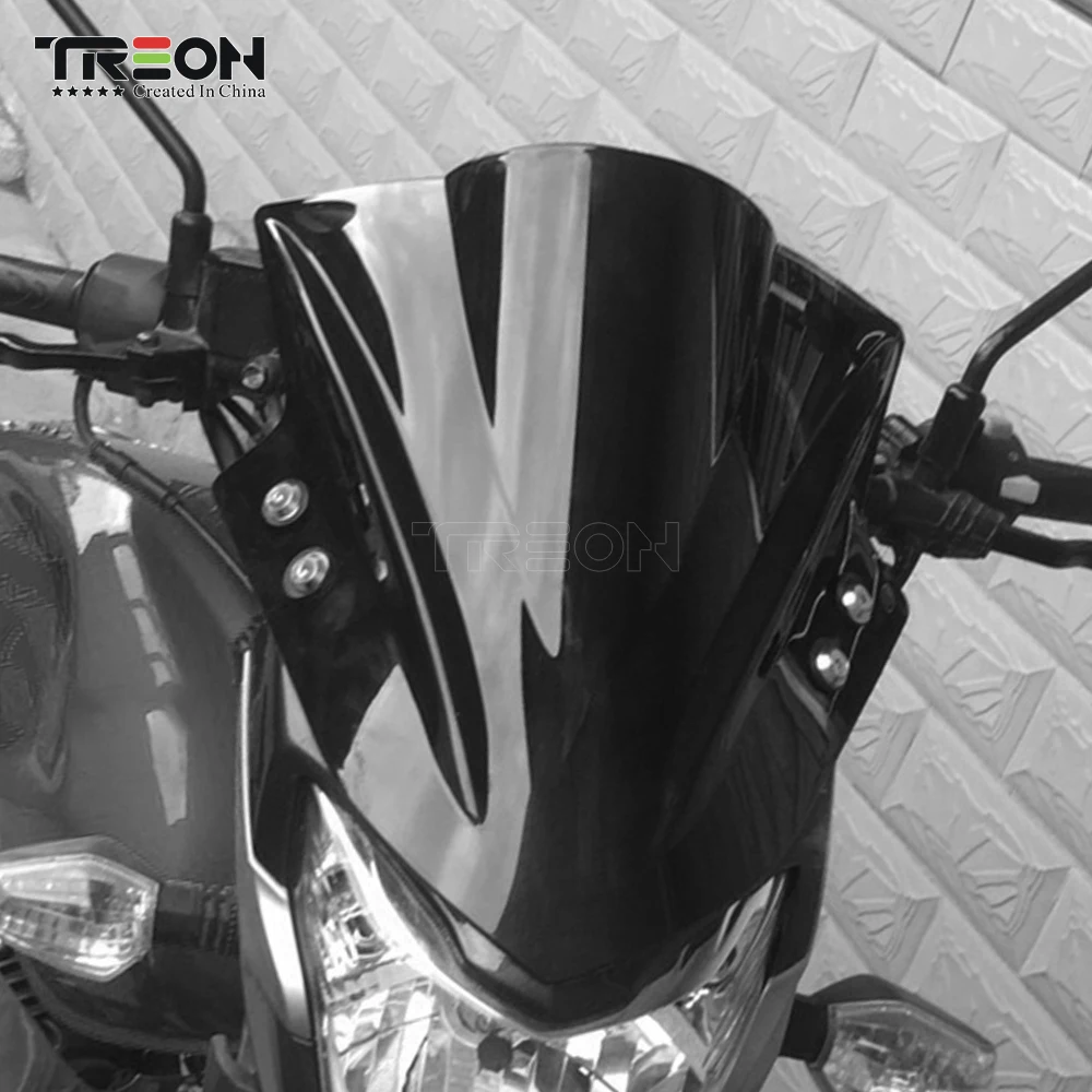 

TREON Motorcycle Accessories WindScreen Windshield Viser Visor Wind Deflectors Fits For Kawasaki Z650 2017 2018 2019 2020 Z 650