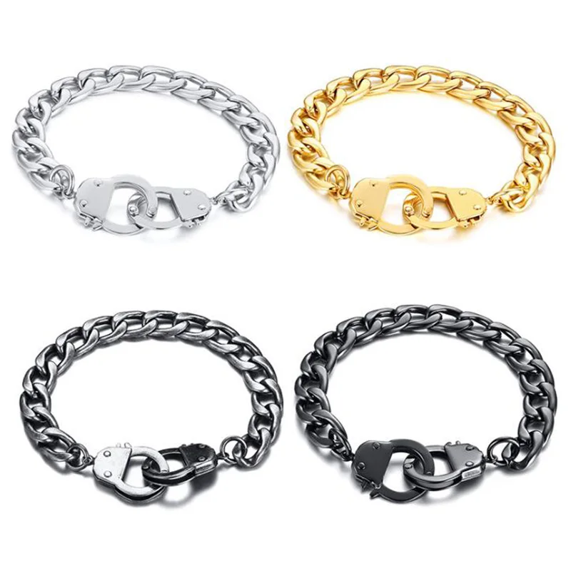 Простой стиль влюбленных наручный браслет для женщин и мужчин обещают ювелирные