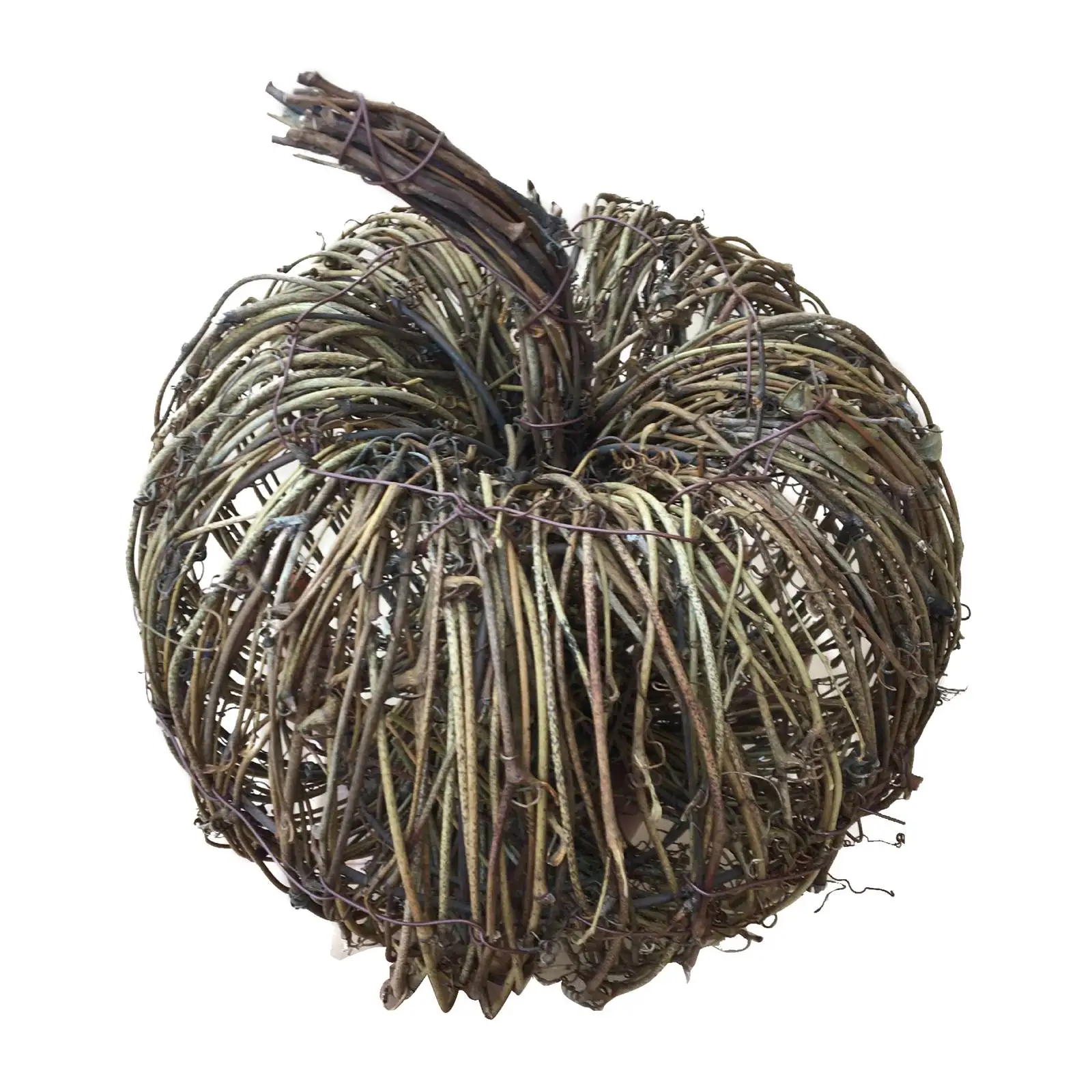 Ротанговая Тыква унисекс для взрослых на Хэллоуин естественное украшение