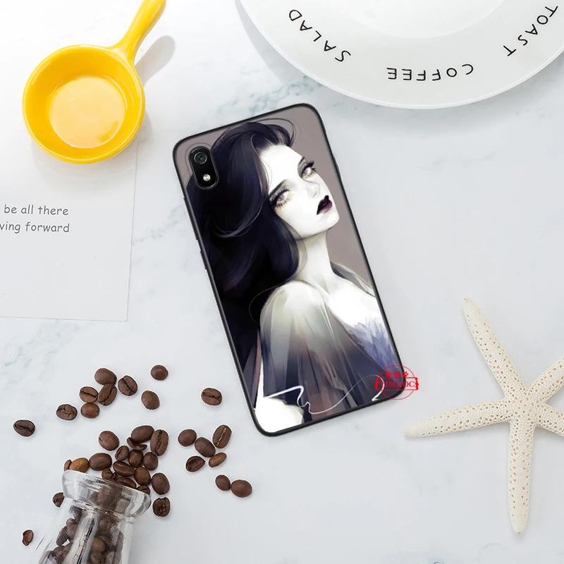 Эскиз для отдыха в ночном клубе арт силиконовый чехол Redmi 4A 4X5 плюс 5A 6 Pro 6A 7 7A K20 S2 Go |