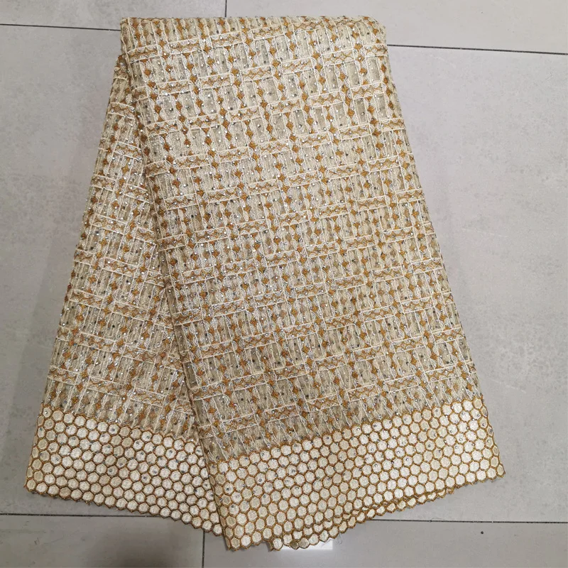 5 yards/ Free shipping 2019 High quality Nigerian lace fabric french African Dress for wedding party dress | Дом и сад