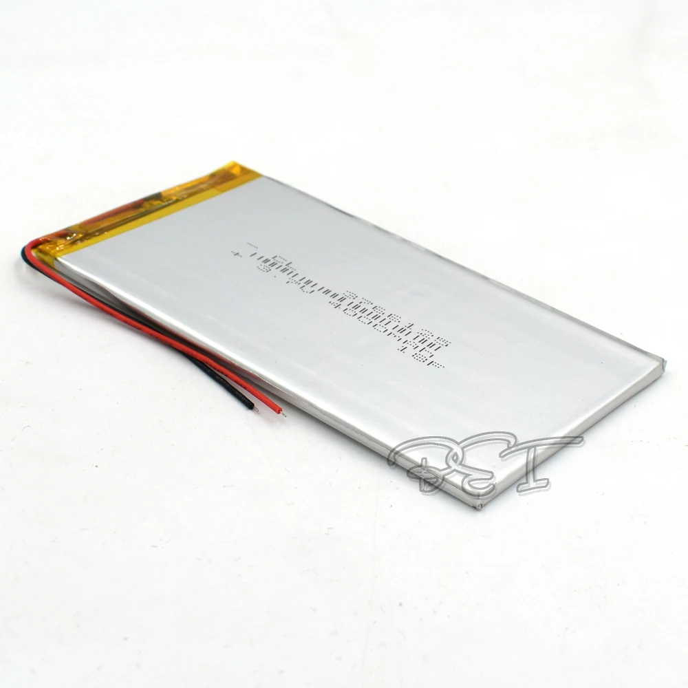 

3.7V 4000mAH 3766125 Li-Polymer Rechargeable Lithium Li-ion Battery For Toy Recorder Notebook Powerbank Portable Speaker Navigat