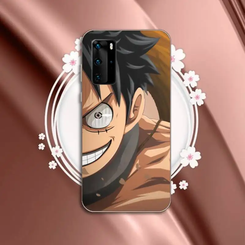 

One Piece Japan Anime Zoro Phone Case Transparent for Huawei P honor 8 10i 20 30 40 smart 2019