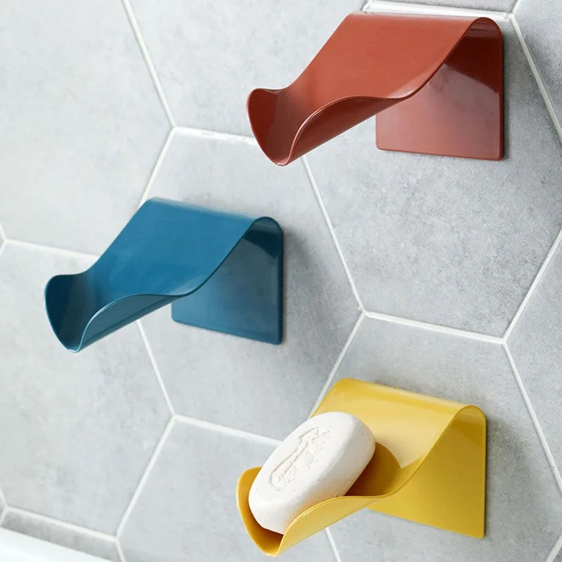 

Leaf Shape Soap Box Bathroom soap holder Dish Storage Plate Tray Bathroom Soap Holder Case Bathroom Supplies bathroom gadgets