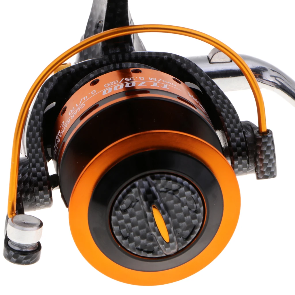 

TT7000 Metal Spinning Fishing Reel 12+1 BB All Metal Rocker Arm Saltwater Reels
