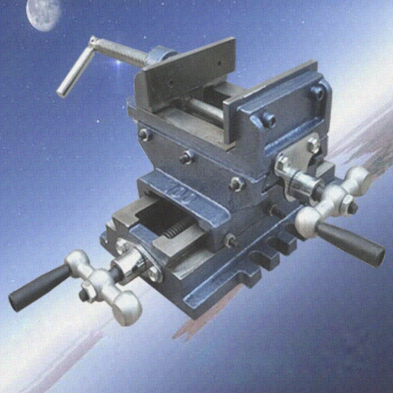 Портативные 3 дюймовые крестовые тиски затягивают дерево металл пластик и т.