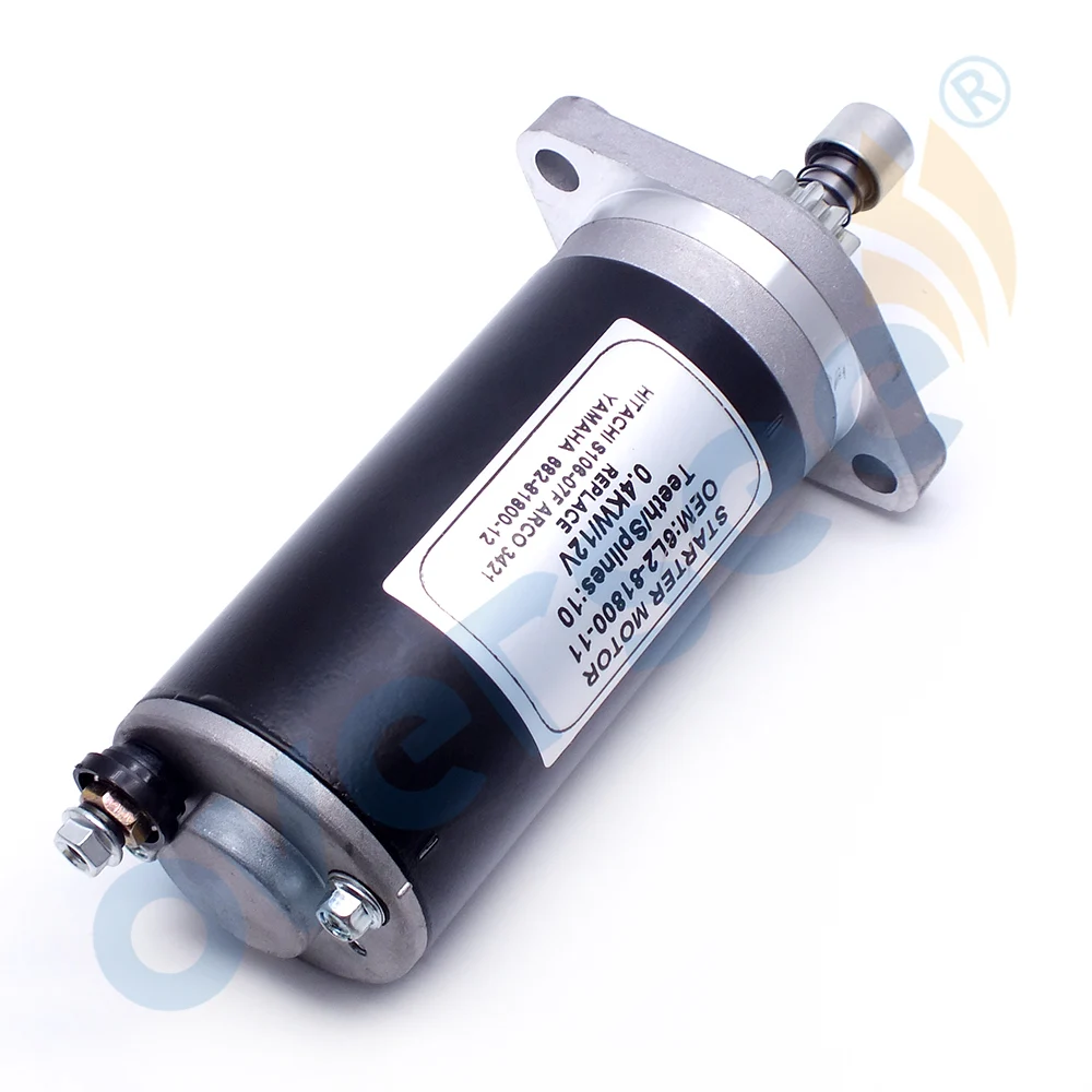 6L2 81800 11 682 12 стартовый двигатель в сборе подходит для подвесного 2 тактного
