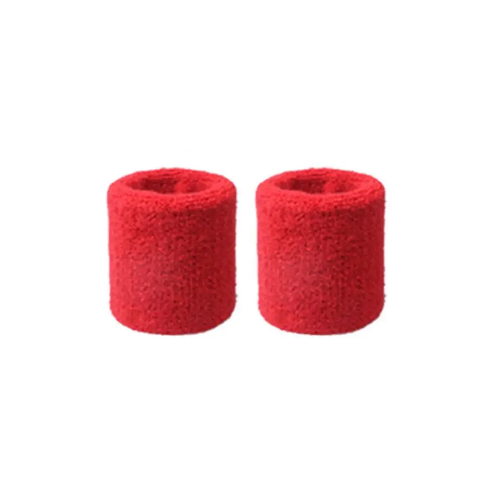 

2Pcs Wristbands Absorb Sweat Towel Wrist Protector for Badminton Tennis Sport