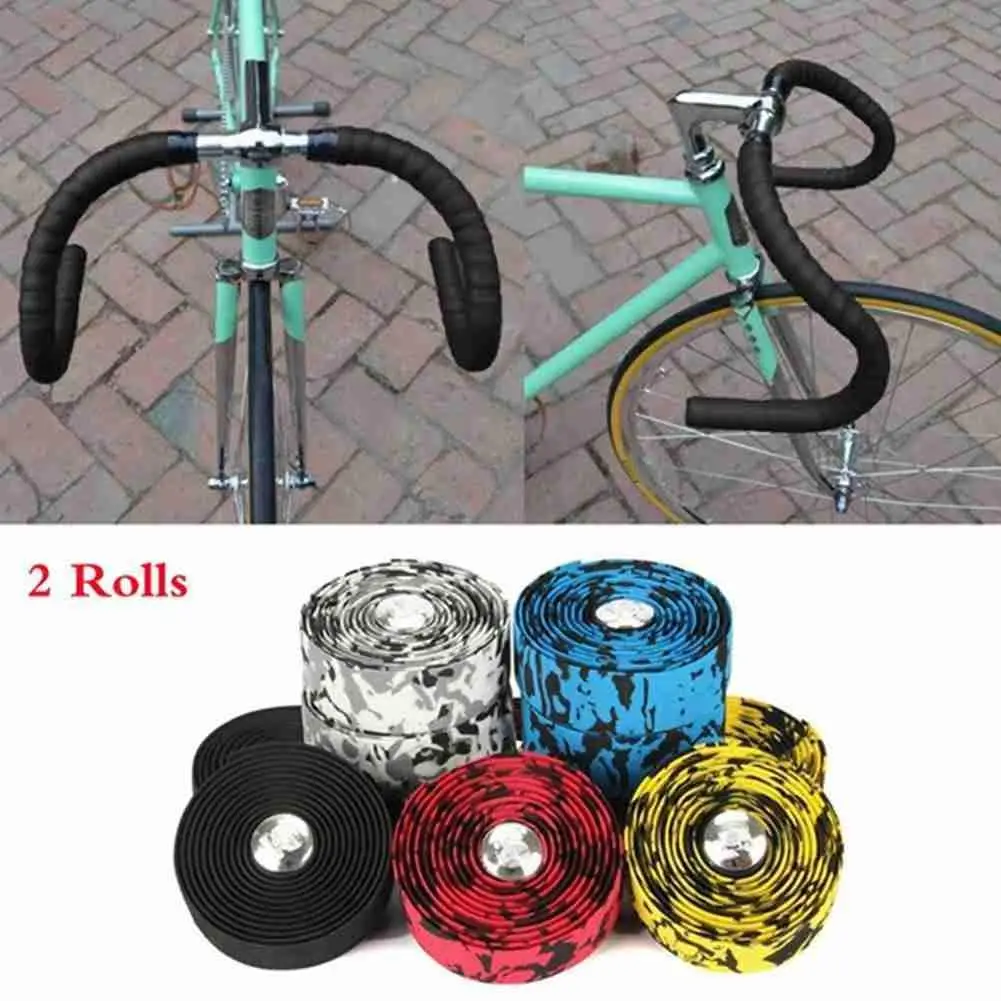 

1 Pair Of Bicycle Handlebars With Non-slip, Sweat-absorbent And Shock-absorbing Tape Mountain Bike Riding Accessories