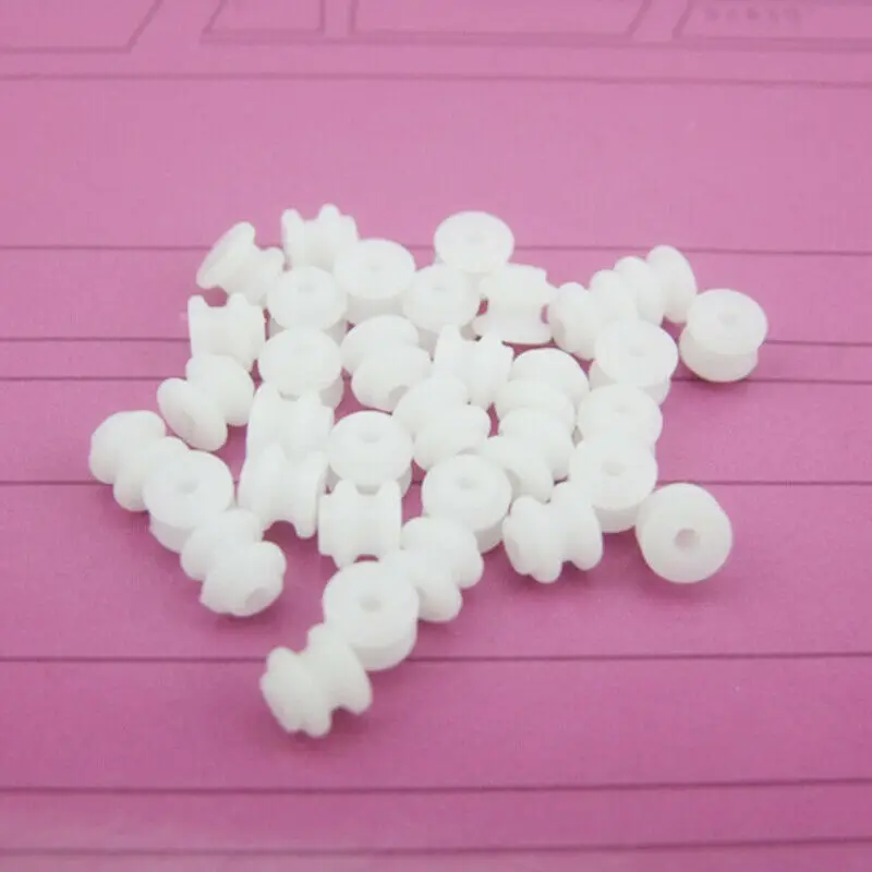 20 шт. 62A Micro Mini 2*6 мм пластиковое колесо шкива маленькие зубчатые колеса для