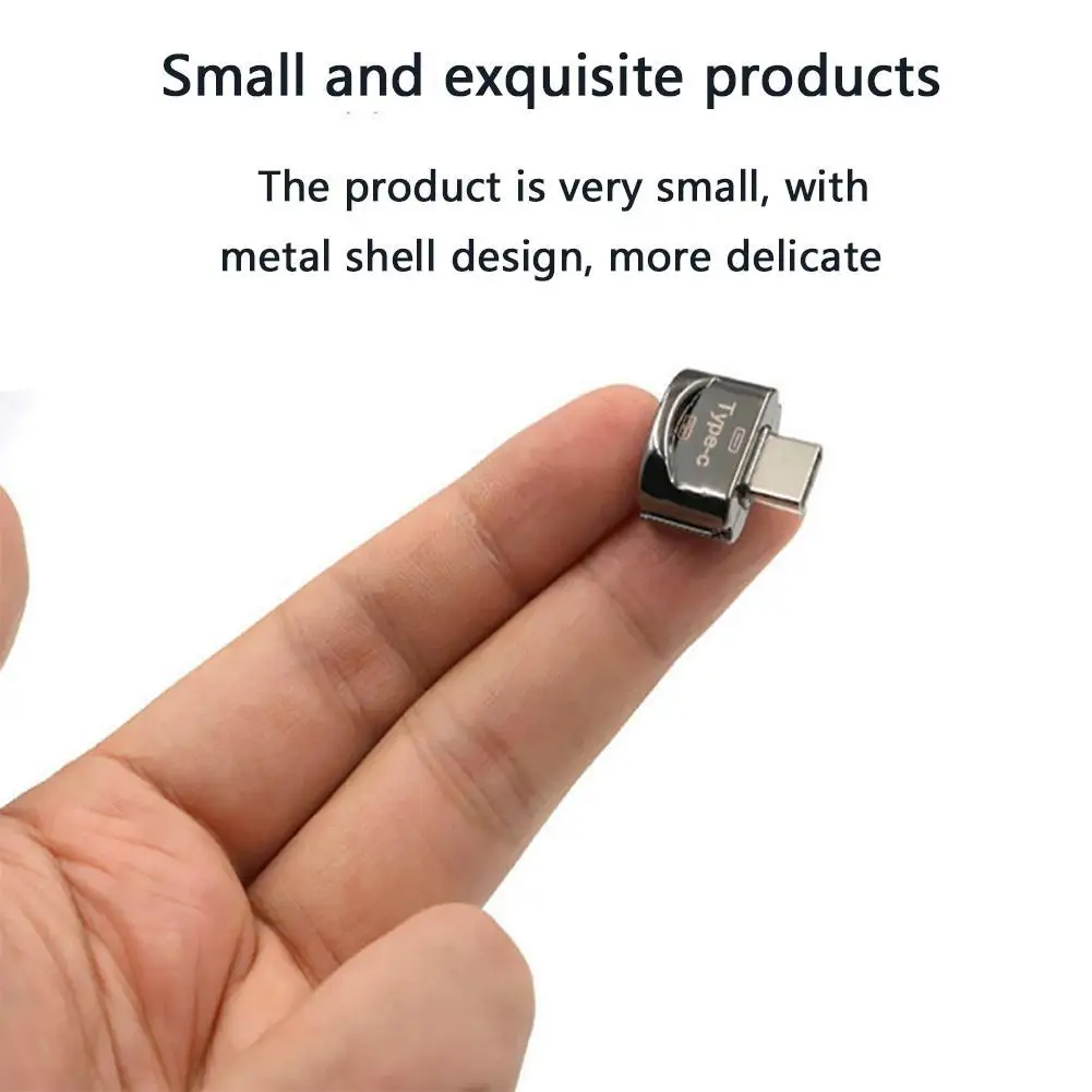 Металлический USB 3 1 type C штекер 2 0 A Женский OTG адаптер для передачи данных Тип samsung S8