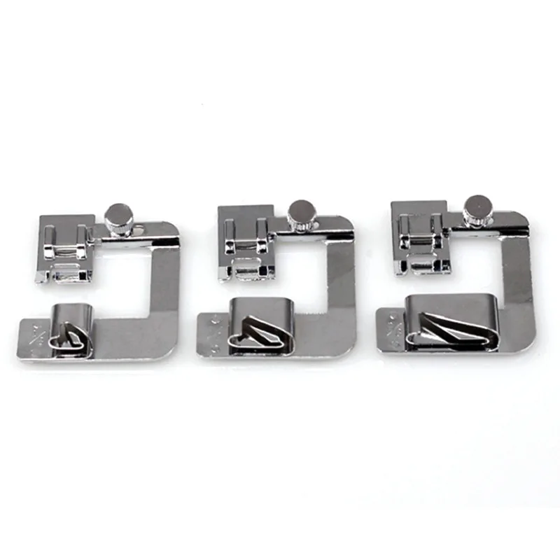 13 25 см домашняя швейная машина лапка свернутый подол ноги набор для Brother Singer