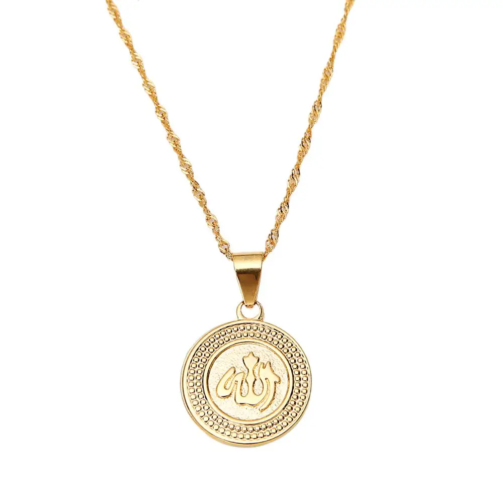 Классическое небольшое модное ожерелье с подвеской в мусульманском стиле 24