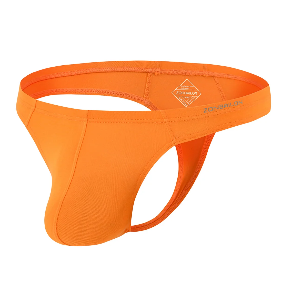 Mens Sexy G-Strings Bamboo Breathable Comfortable Men Underwear Jockstrap Low-waisted Thongs 10 Colors Size M-2XL