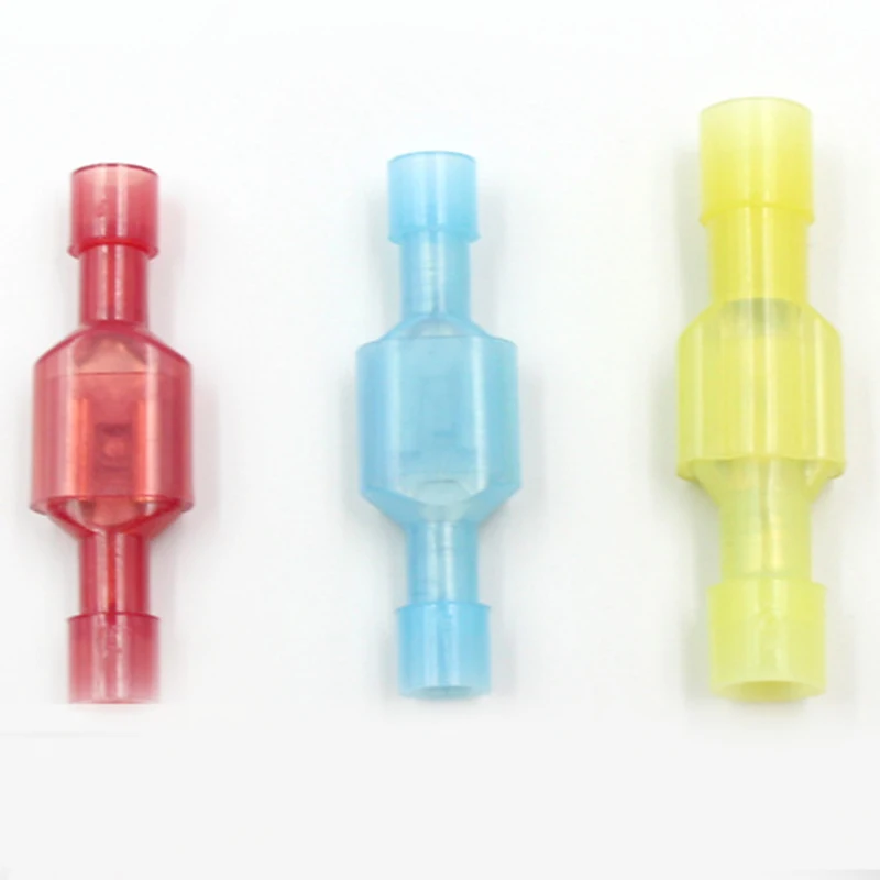 160 шт нейлон полностью изолированный мужской/женский Spade провода обжимной быстро