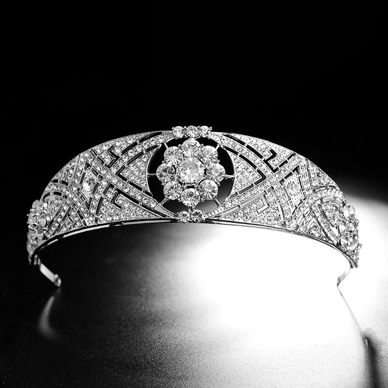 Crystal Princess Queen Crowns Wedding Hair Accessories Handmade Bride Crown | Украшения и аксессуары