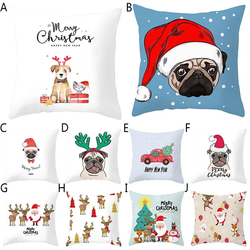 Домашнее украшение Рождественское милый мультяшный узор полиэстер лаконичный