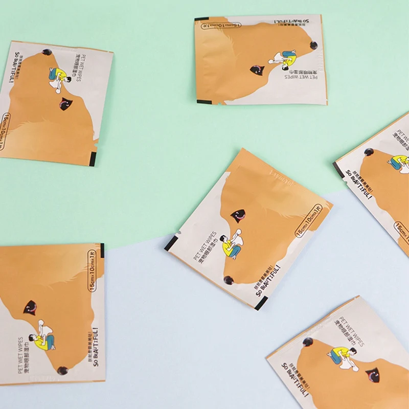 30 шт./лот влажные салфетки для глаз домашних животных собак кошек домашние