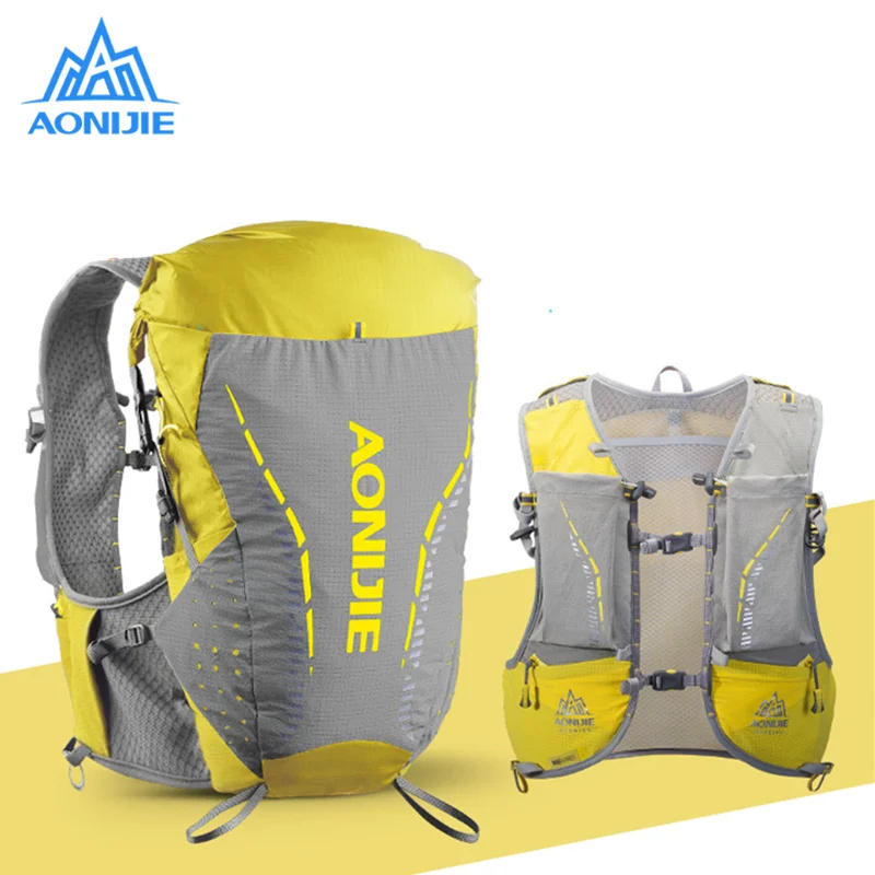 AONIJIE LXL Size Ultra Vest 18L Hydration Backpack Pack Bag Soft Water Bladder Flask For Trail Running Marathon Race C9104