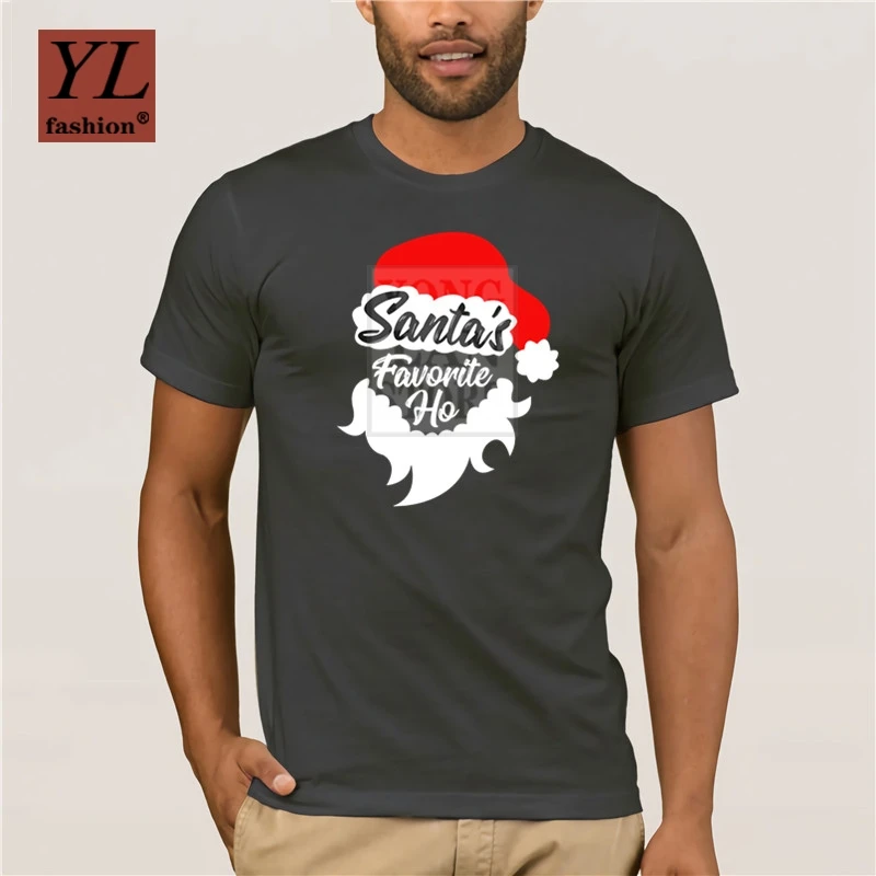 Модная футболка из 100% хлопка с изображением Санта Клауса любимого Хо Премиум