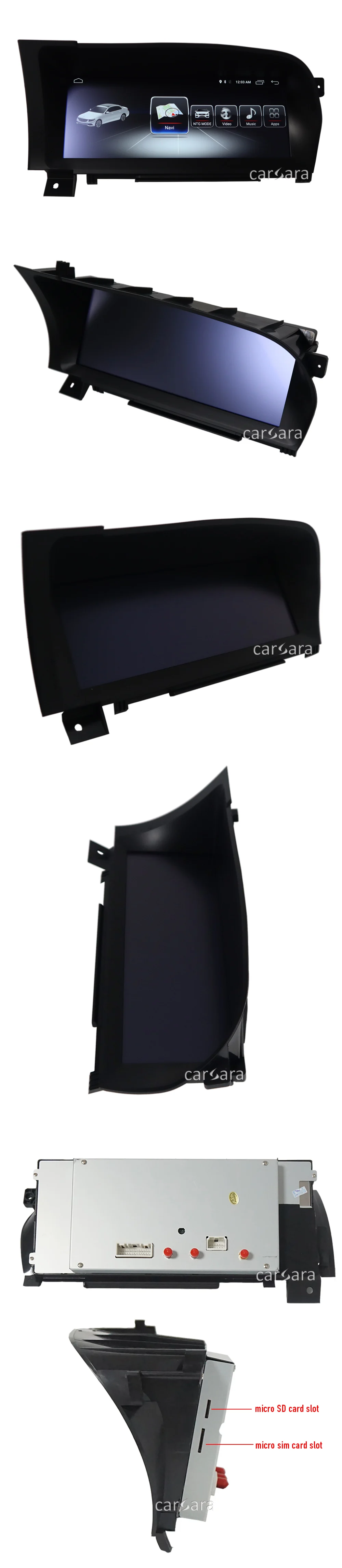 4G ram Android экран для S класса W221 2005-2013 10,2" сенсорный дисплей gps-навигация, радио, стерео головное устройство мультимедийный плеер
