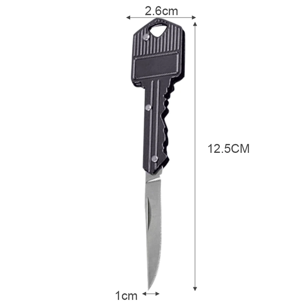 

Portable Mini Key Folding Key Ring Knife Keychain Stainless Steel Outdoor Multifunctional Camping Survival EDC Utility Tools