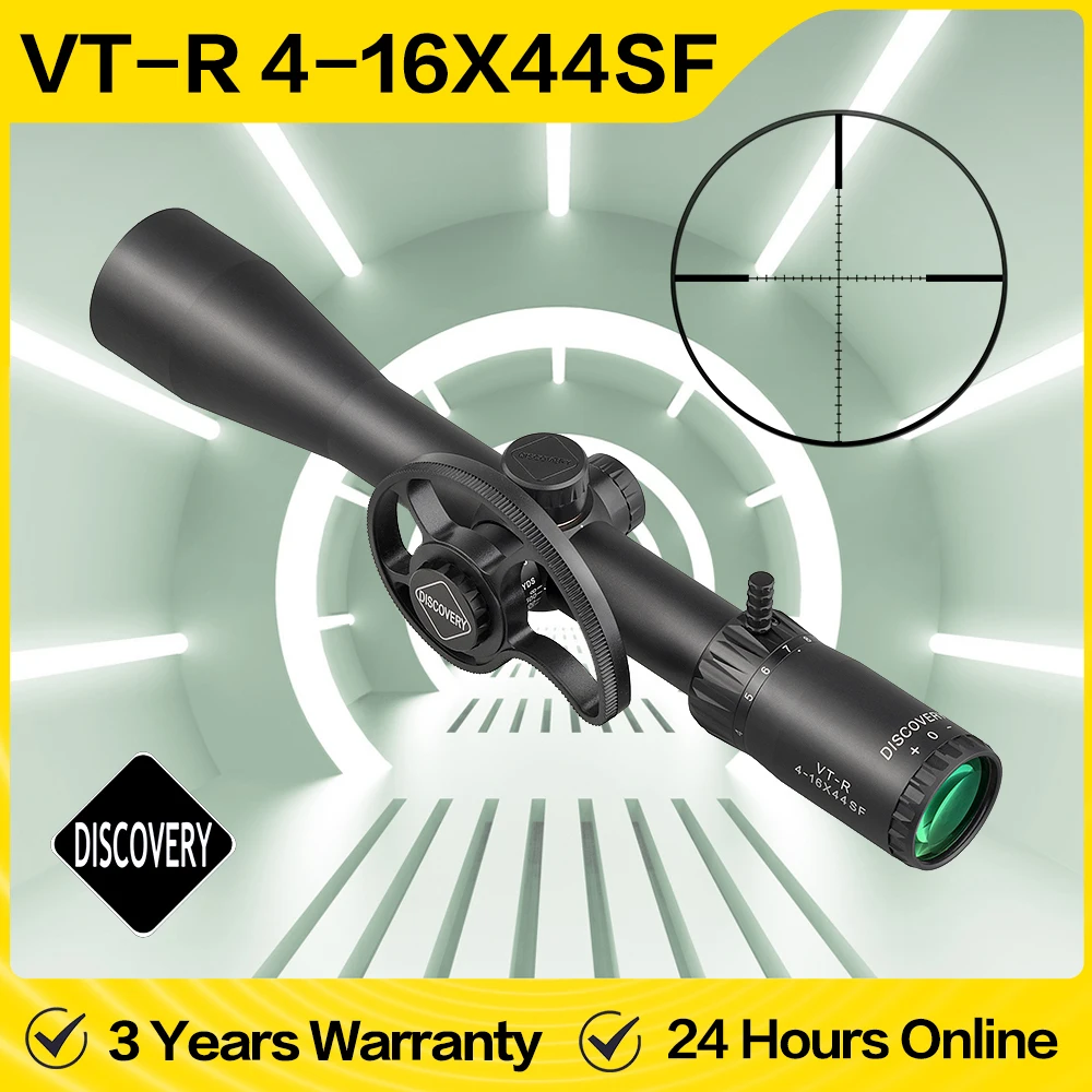 

Discovery Rifle Scope Hunting 4-16 6-24X40 Tactical Telescope 30MM Tube Side Parallax Outdoor Shooting Optical Sight for Airgun