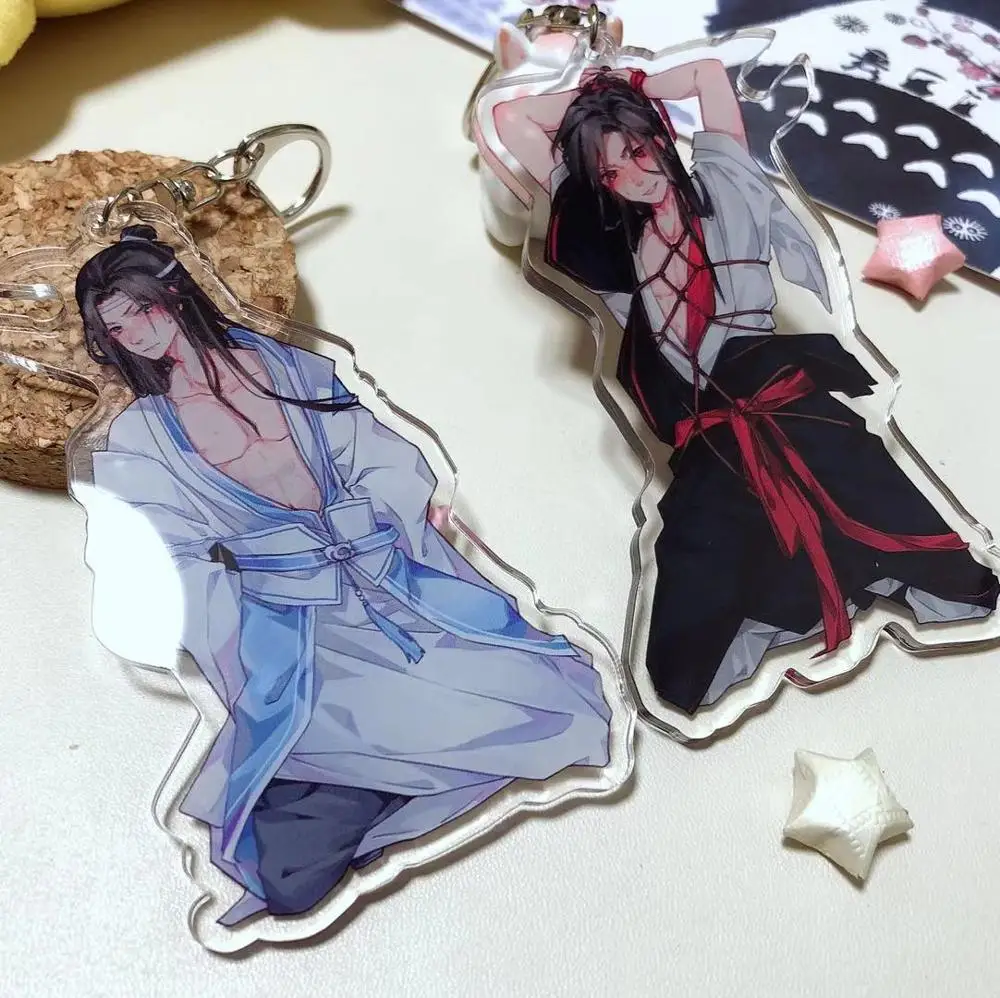 Grandmaster of Demonic Cultivation MDZS The Untamed Wangji Wunxian Косплей акриловый брелок сумка Подвеска Игрушка декоративный брелок подарок