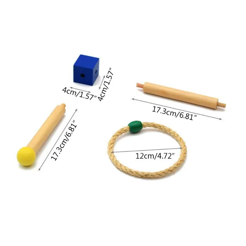 Набор игр в виде кольца-детская игрушка для улицы-легко собирается-Веселая игра