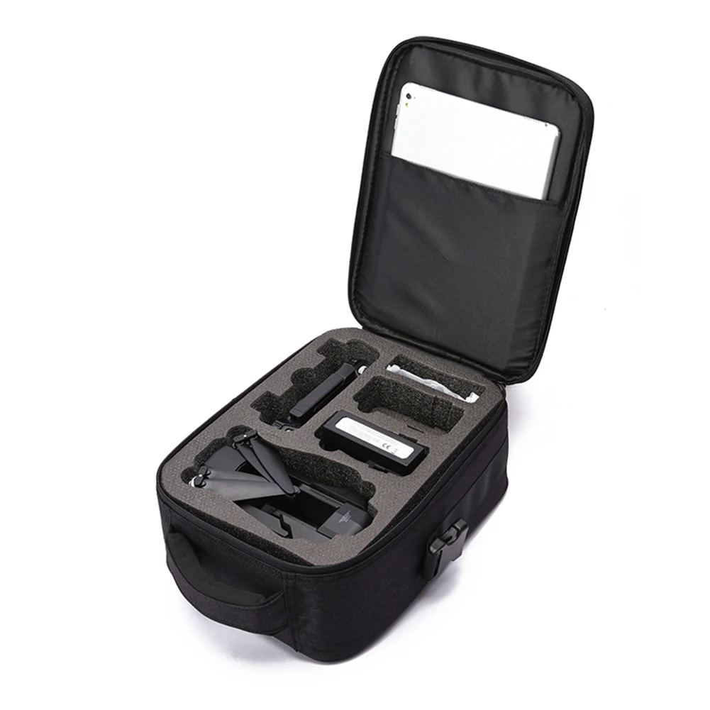 

Portable Drone Bag Protective Single Shoulder Travel Crossbody Wear Resistant Carrying Shockproof Nylon Large Capacity Practical