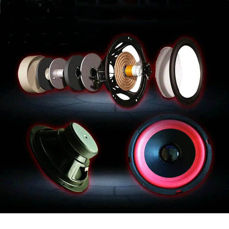 Автомобильный активный Bluetooth Сабвуфер портативный динамик 5 дюймов 12 В 24 110 220 для