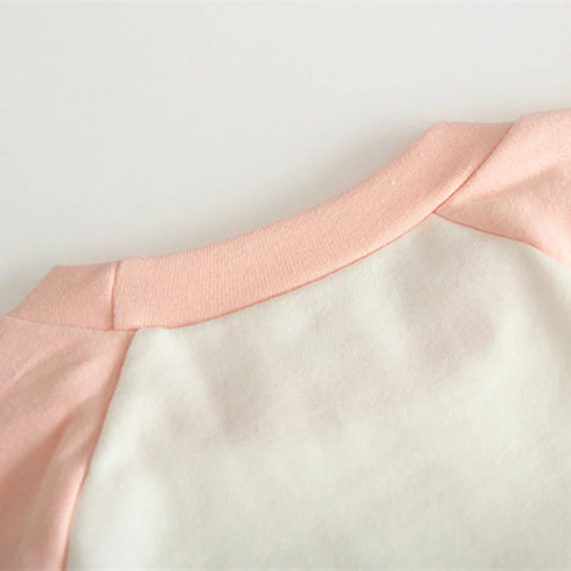 0-24m newborn baby shirt autumn winter cotton knitted long sleeve hit color toddler tops for boy girls children tshirt | Детская одежда