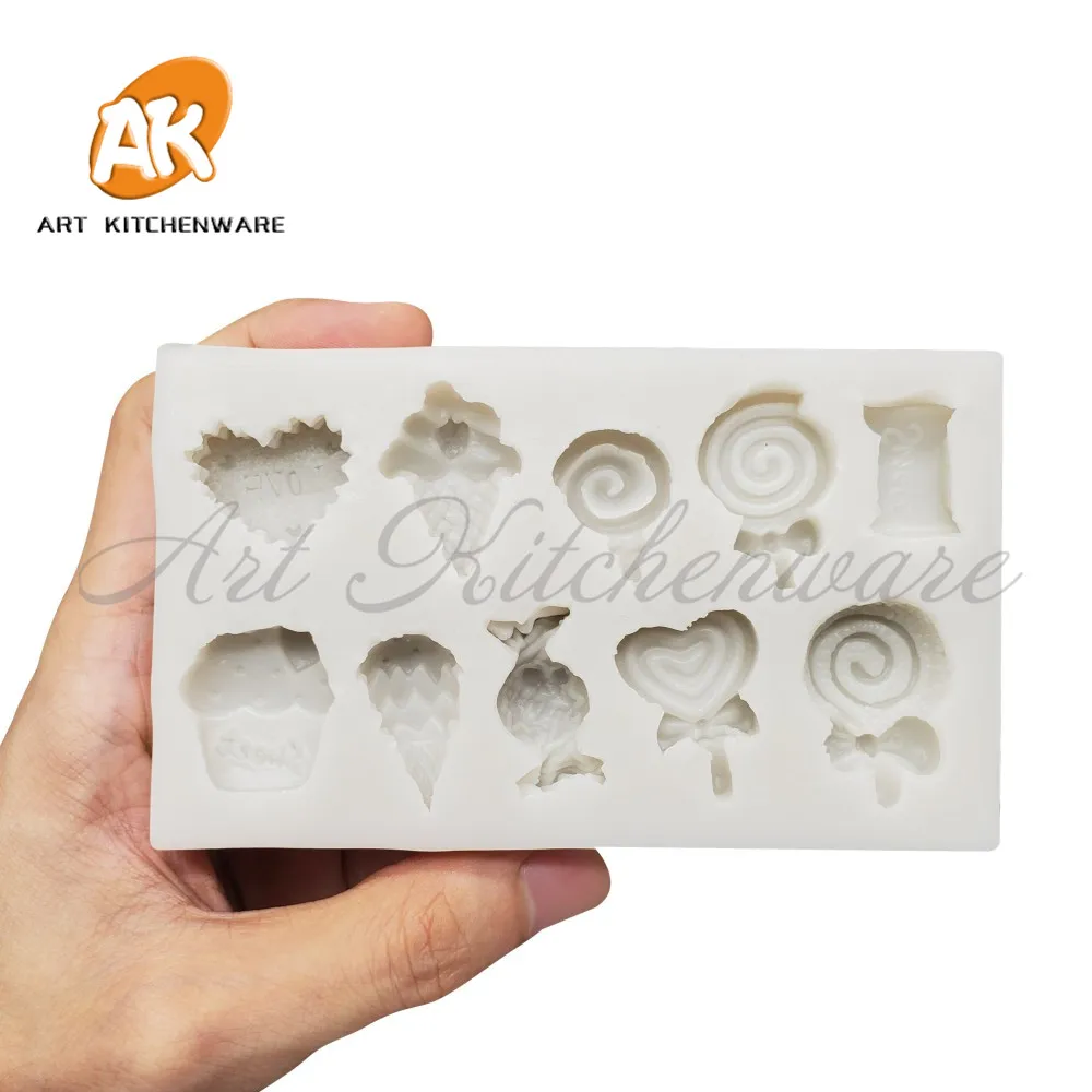 

Dessert Silicone Mold DIY Soap Fondant Molds Cake Decorating Tool Sugarcraft Cake Molds Baking Accessories