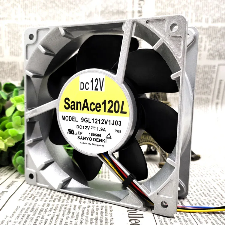 Sanyo9gl12v1j03 12038 1. 9a12cm сильный Вентилятор Качество супер хорошее|Кулеры и системы