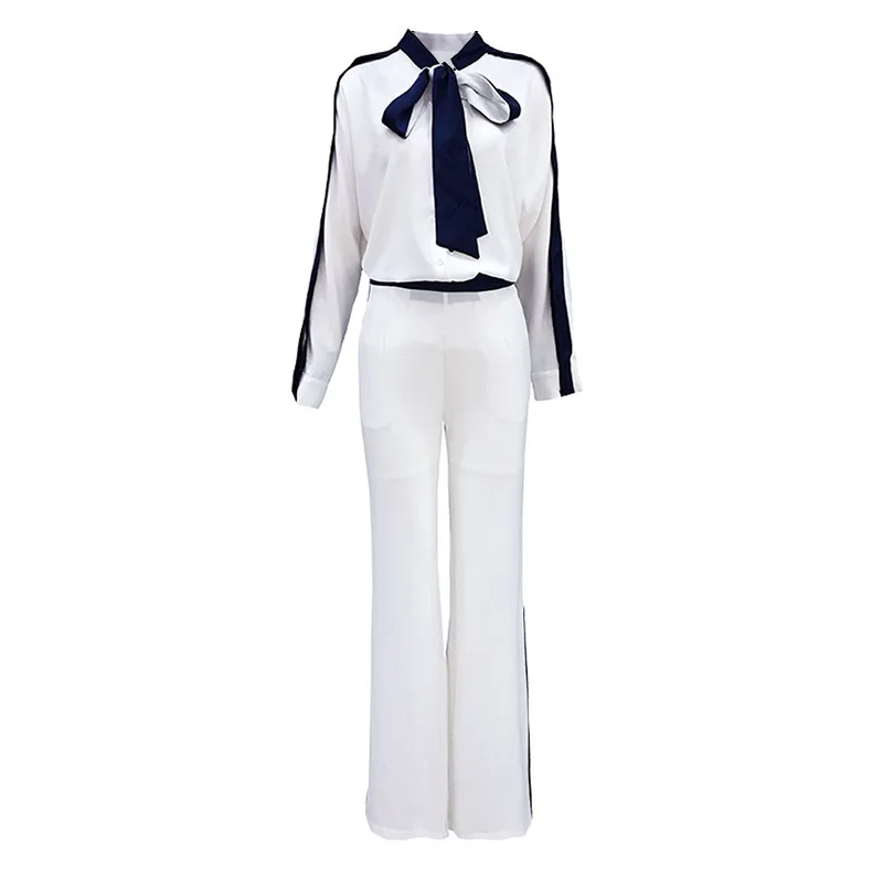 

2 Piece Set Women Professional Suit Ladies Temperament Split Wide-leg Pants Spring and Summer Two-piece Foreign Fashion