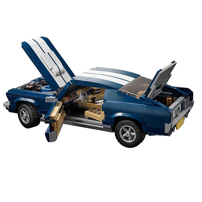 В наличии Ford Mustang 10265 совместимый Creator Expert строительные блоки кирпичи игрушки