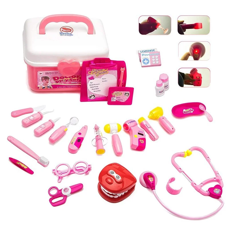 Детский набор для ролевых игр медицинский Обучающий игровой детский Подарочный